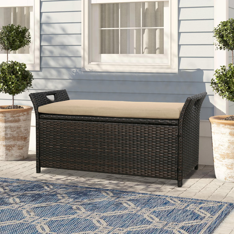 Wayfair deals rattan bench